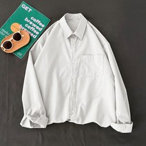 안다로미 여성용 어텐션 오버핏 셔츠