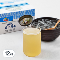코다노 냉면육수 (냉동), 400g, 12개