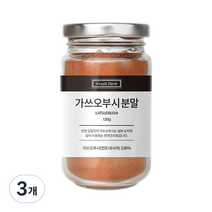 신선약초 가쓰오부시 분말, 120g, 3개