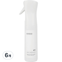 디노보 반자동 안개분사 스프레이용기 300ml, 6개, White