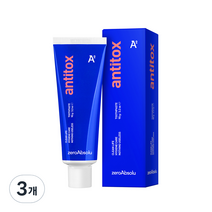안티톡스 제로앱솔루 치약, 90g, 3개