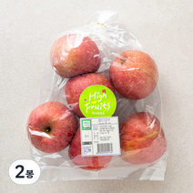 하이프루츠 저탄소인증 의성 사과, 1.5kg (5~7입), 중과, 2봉