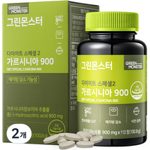 그린몬스터 다이어트 스폐셜2 가르시니아900, 100.8g, 2개