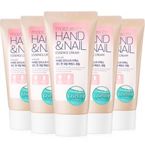 바세린 EX 핸드앤네일 핸드크림, 60ml, 5개