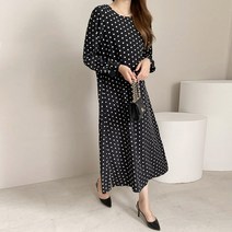 마이시즌 여성용 도로시 도트 원피스