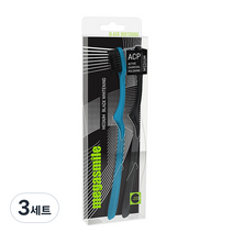 메가스마일 블랙칫솔 미디엄 블랙 + 랜덤 발송, 2개, 3세트