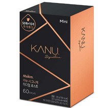 카누 너티 카라멜 라떼 원두커피믹스 415.2g, 1개, 24개입