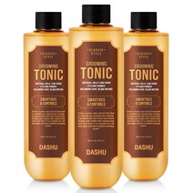 다슈 클래식 스타일 볼륨 그루밍 토닉 워터 왁스, 200ml, 3개