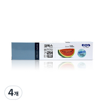 코멕스 슬라이딩 커터 위생랩 22cm x 100m, 4개