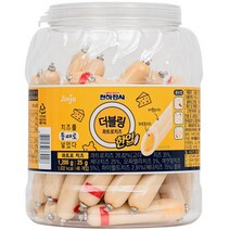 진주햄 천하장사 더블링 한입 콰트로치즈 소시지, 1200g, 1개