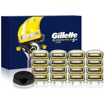 질레트 프로쉴드 옐로우 면도날16입 + 면도기스탠드, 1개, 16입