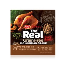 하림펫푸드 더리얼 그레인프리 오븐베이크드 퍼피 강아지사료, 닭, 1.6kg, 1개