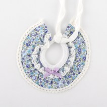 도그아이 반려동물 귀염스카프 L, 플라워 블루, 1개