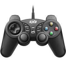 조이트론 EX3 알프스버전 PC게임패드 블랙, JTPC-118, 1개