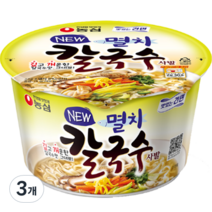 멸치칼국수 사발 75g, 3개