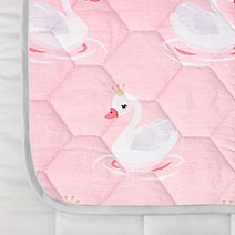 와이즈마마 순면 유아 논슬립 패드, 코코스완