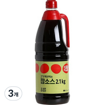 식자재왕 참소스, 2.1kg, 3개