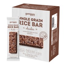 곰곰 현미 바 초콜릿, 25g, 12개입