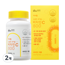 셀트리온 이너랩 상큼한 츄어블 비타민C 500 오렌지맛 120g, 60정, 2개