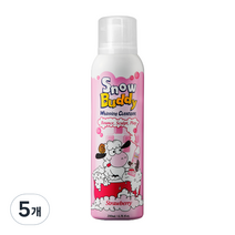 스노우버디 휘핑클렌저 스트로베리향, 200ml, 5개