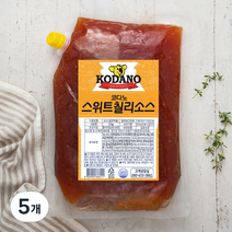 코다노 스위트 칠리소스, 2kg, 5개