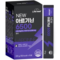 국내산 고함량 NEW 아르기닌 6500, 20g, 15개