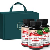 뉴트리디데이 시그니처 애플사이다비니거 3p 선물세트, 1세트, 90정