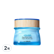 더샘 아이슬란드 아쿠아 모이스트 크림, 60ml, 2개