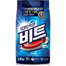 비트 분말세제 일반용 리필, 10kg, 1개