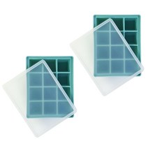 아가프라 실리콘 이유식큐브 30ml x 2p, 민트, 2개