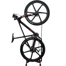 옐로우콘 20형 7단 접이식 오즈 성인자전거, 화이트, 140cm
