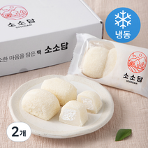 소소담 크림 찹쌀떡 (냉동), 700g, 2개