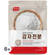 오큐비 감자전분, 1kg, 6개