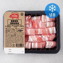 돌돌말이 대패 삼겹살 (냉동), 500g, 1개