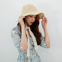 하라몰 쥬엔 라피아 햇 RH062