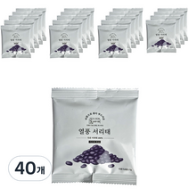 늘봄애식품 열풍 서리태 볶음, 40개, 17g