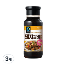 청정원 돼지갈비 양념장, 500g, 3개