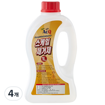액큐 스케일 제거제, 1L, 4개