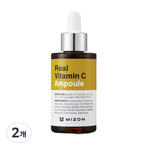 미즈온 리얼 비타민씨 앰플, 30ml, 2개