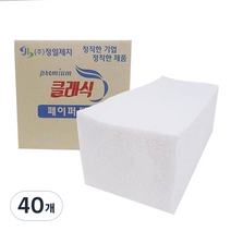 클래식 핸드타올, 100개입, 40개