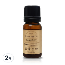 퓨어스 쥬니퍼베리오일, 10ml, 2개