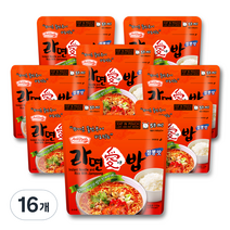 이지밥 라면애밥 짬뽕맛, 110g, 16개