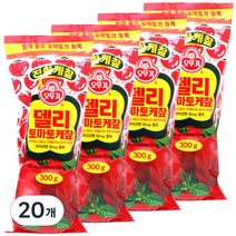 [오뚜기] 델리 토마토 케첩, 300g, 20개