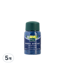 크나이프 드림어웨이 미네랄 배쓰솔트, 500g, 5개