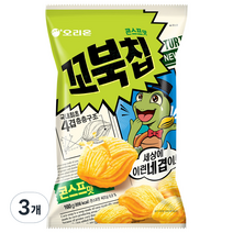 오리온 꼬북칩 콘스프맛, 160g, 3개