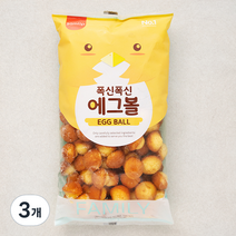 [로켓프레시]삼립 에그볼 파티, 3개, 400g
