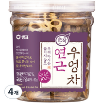 순작 연근 우엉차, 60g, 4개