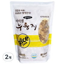 아이엠 블랙보리 누룽지, 1kg, 2개