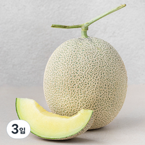 논산 예스민 얼스 멜론, 3입, 2kg 이상