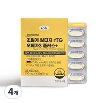 마이닥터케어 초임계 알티지 오메가3 플러스 24g, 4개, 30정
